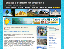 Tablet Screenshot of dirturismo.com